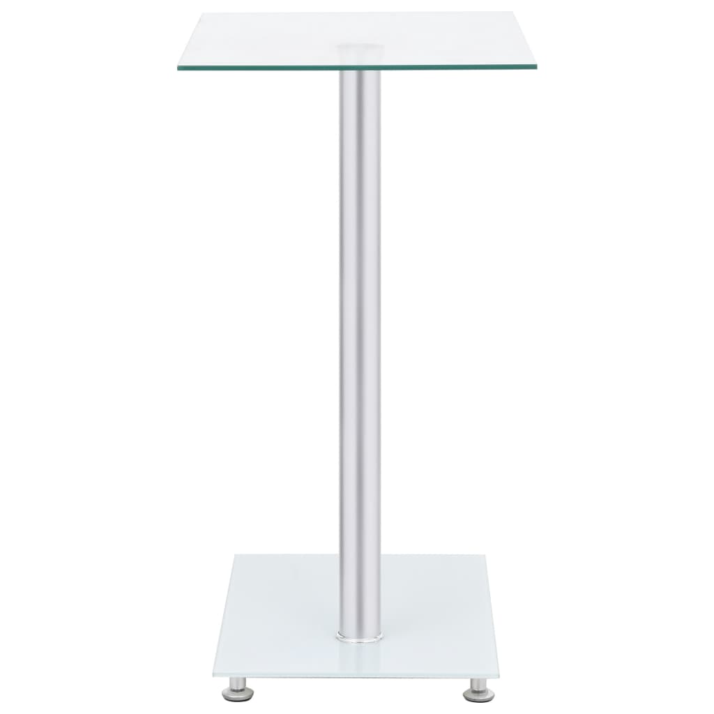 vidaXL Masă laterală formă U transparent 45x30x58 cm sticlă securizată vidaXL Masă laterală formă U transparent 45x30x58 cm sticlă securizată