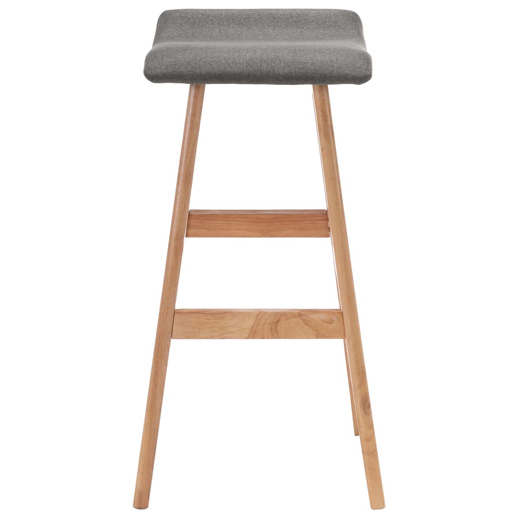 vidaXL Scaun de bar, gri închis, material textil vidaXL Scaun de bar, gri închis, material textil