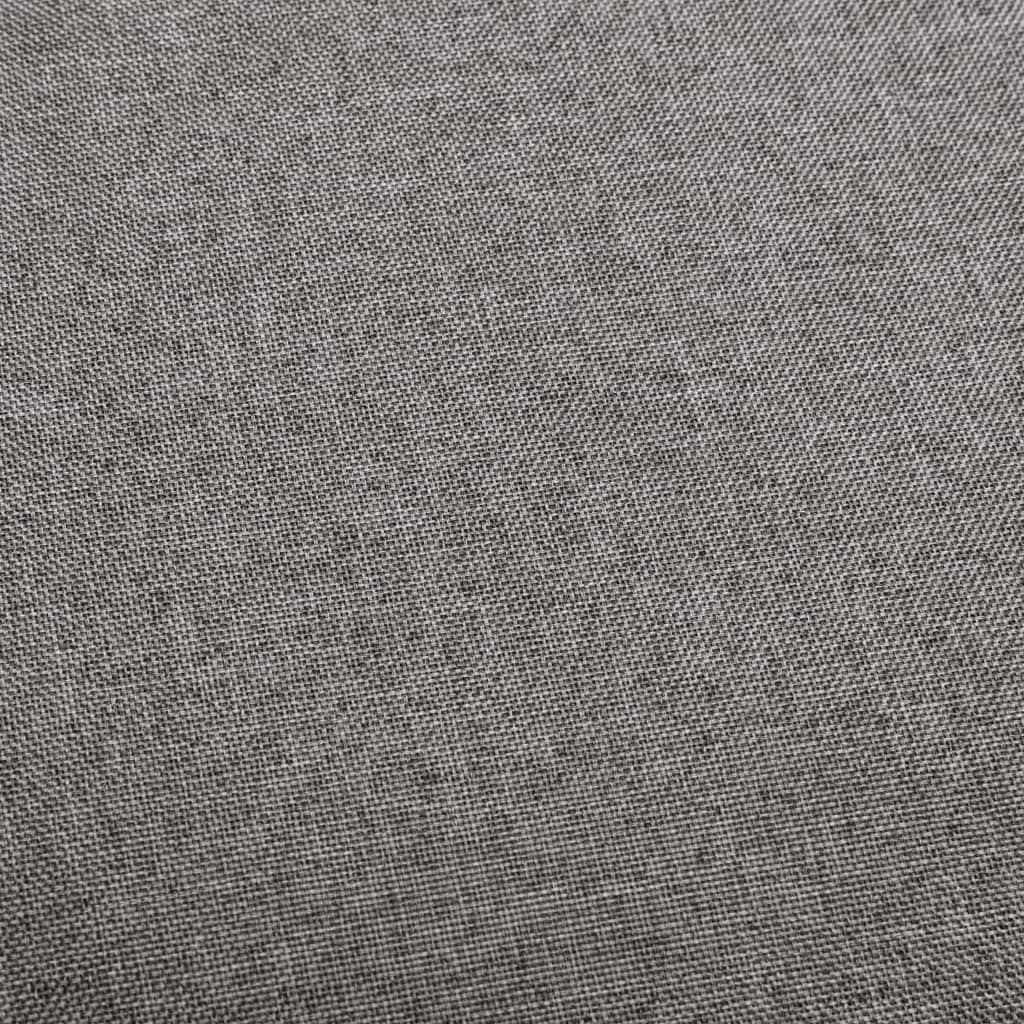vidaXL Scaun de bar, gri închis, material textil vidaXL Scaun de bar, gri închis, material textil