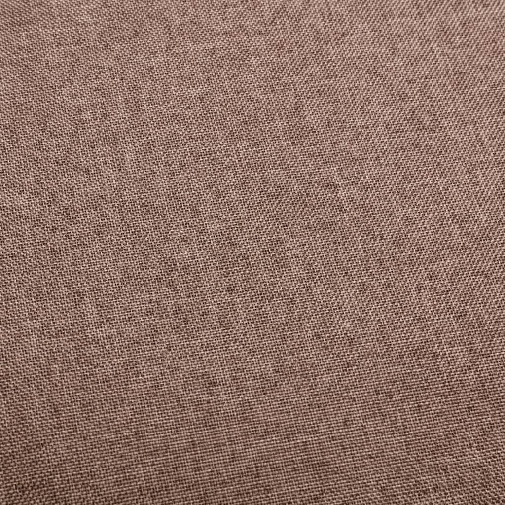 vidaXL Scaun de bar, gri taupe, material textil vidaXL Scaun de bar, gri taupe, material textil
