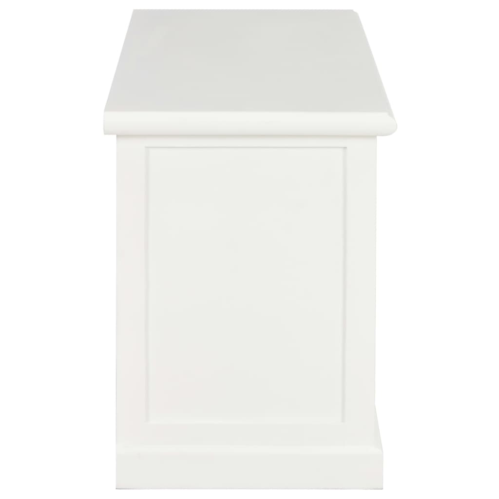 vidaXL Comodă TV, alb, 90x30x40 cm, lemn vidaXL Comodă TV, alb, 90x30x40 cm, lemn