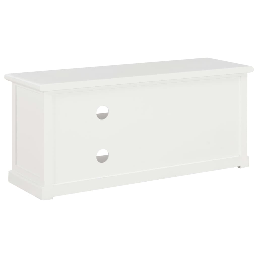 vidaXL Comodă TV, alb, 90x30x40 cm, lemn vidaXL Comodă TV, alb, 90x30x40 cm, lemn