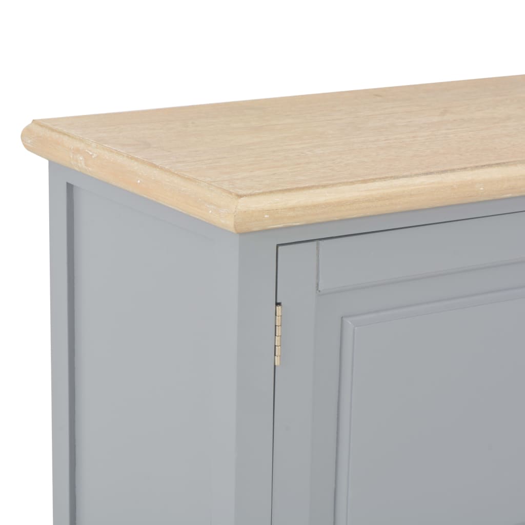 vidaXL Comodă TV, gri, 120 x 30 x 40 cm, lemn vidaXL Comodă TV, gri, 120 x 30 x 40 cm, lemn