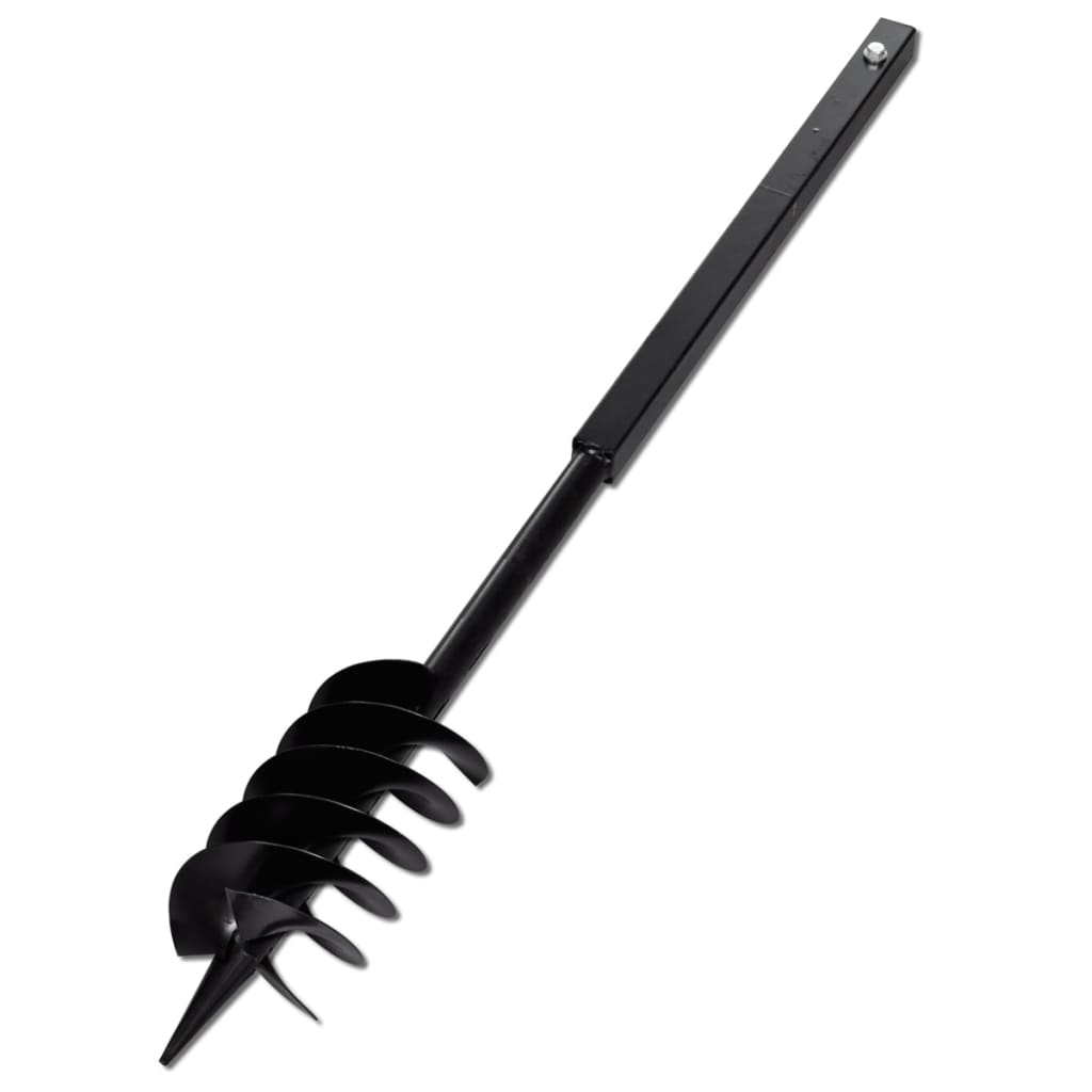 Burghiu de sol cu mâner 150 mm cu tub prelungitor 9 m, oțel Burghiu de sol cu mâner 150 mm cu tub prelungitor 9 m, oțel