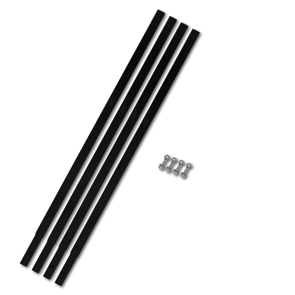 Burghiu de sol cu mâner 200 mm cu tub prelungitor 13 m, oțel Burghiu de sol cu mâner 200 mm cu tub prelungitor 13 m, oțel