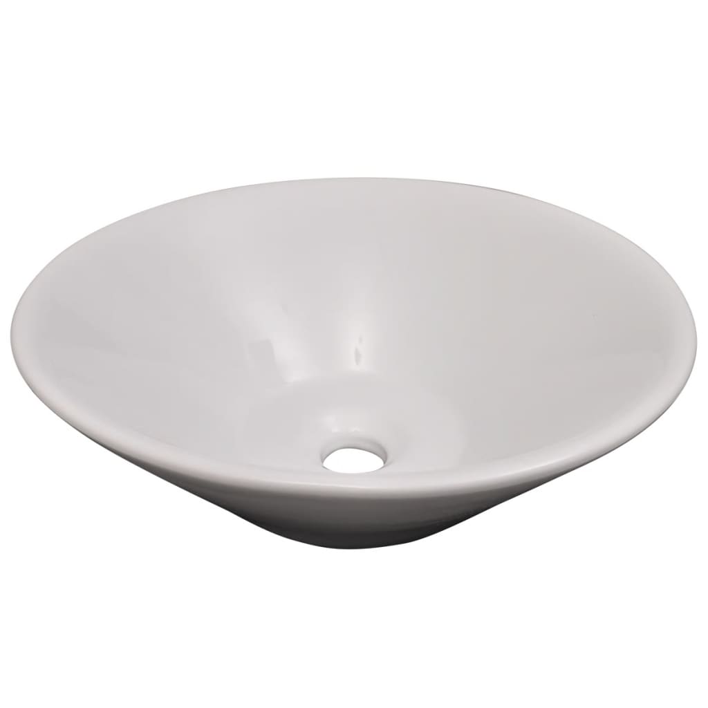 vidaXL Set mobilier baie format din 8 piese cu chiuvete incluse, Negru vidaXL Set mobilier baie format din 8 piese cu chiuvete incluse, Negru