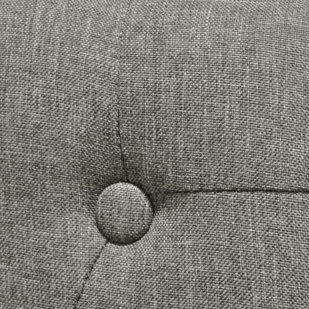 vidaXL Scaune de sufragerie, 6 buc., gri închis, material textil vidaXL Scaune de sufragerie, 6 buc., gri închis, material textil