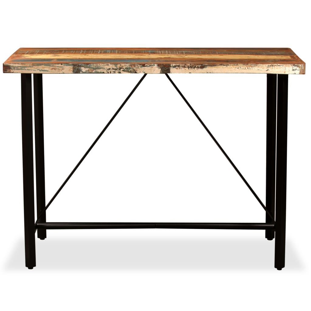 vidaXL Set mobilier de bar, 5 piese, lemn masiv reciclat vidaXL Set mobilier de bar, 5 piese, lemn masiv reciclat