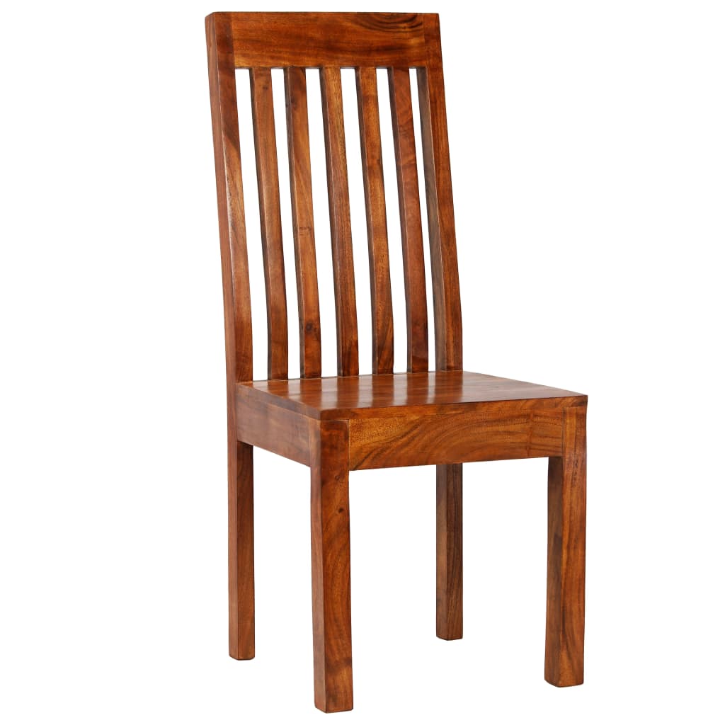 vidaXL Set de masă 7 piese, lemn masiv de salcâm și de mango