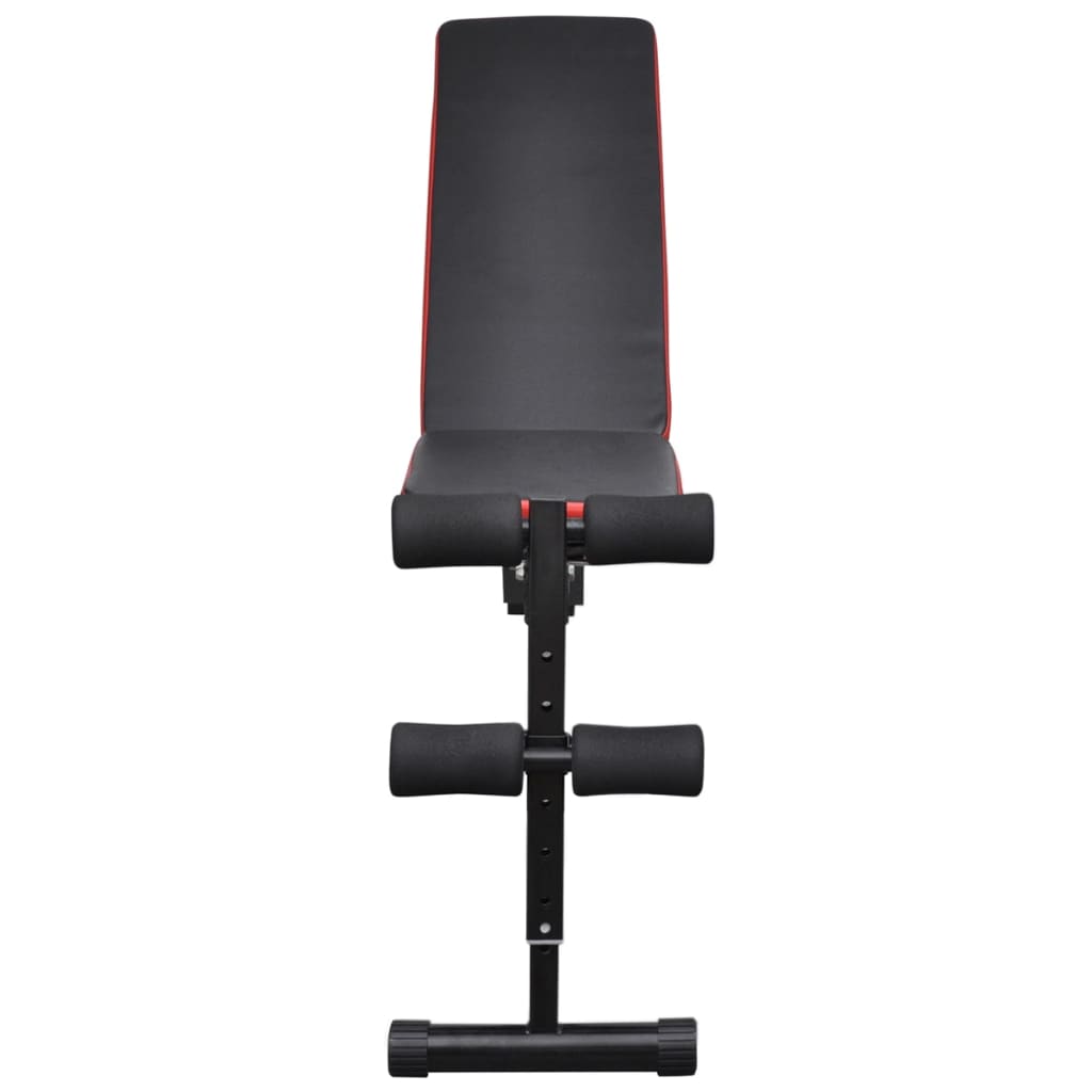 vidaXL Bancă reglabilă pentru abdomene cu set haltere/gantere 30,5 kg vidaXL Bancă reglabilă pentru abdomene cu set haltere/gantere 30,5 kg