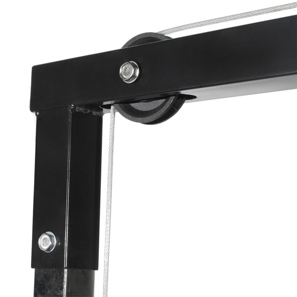 vidaXL Turn de forță cu discuri de greutate, 40 kg