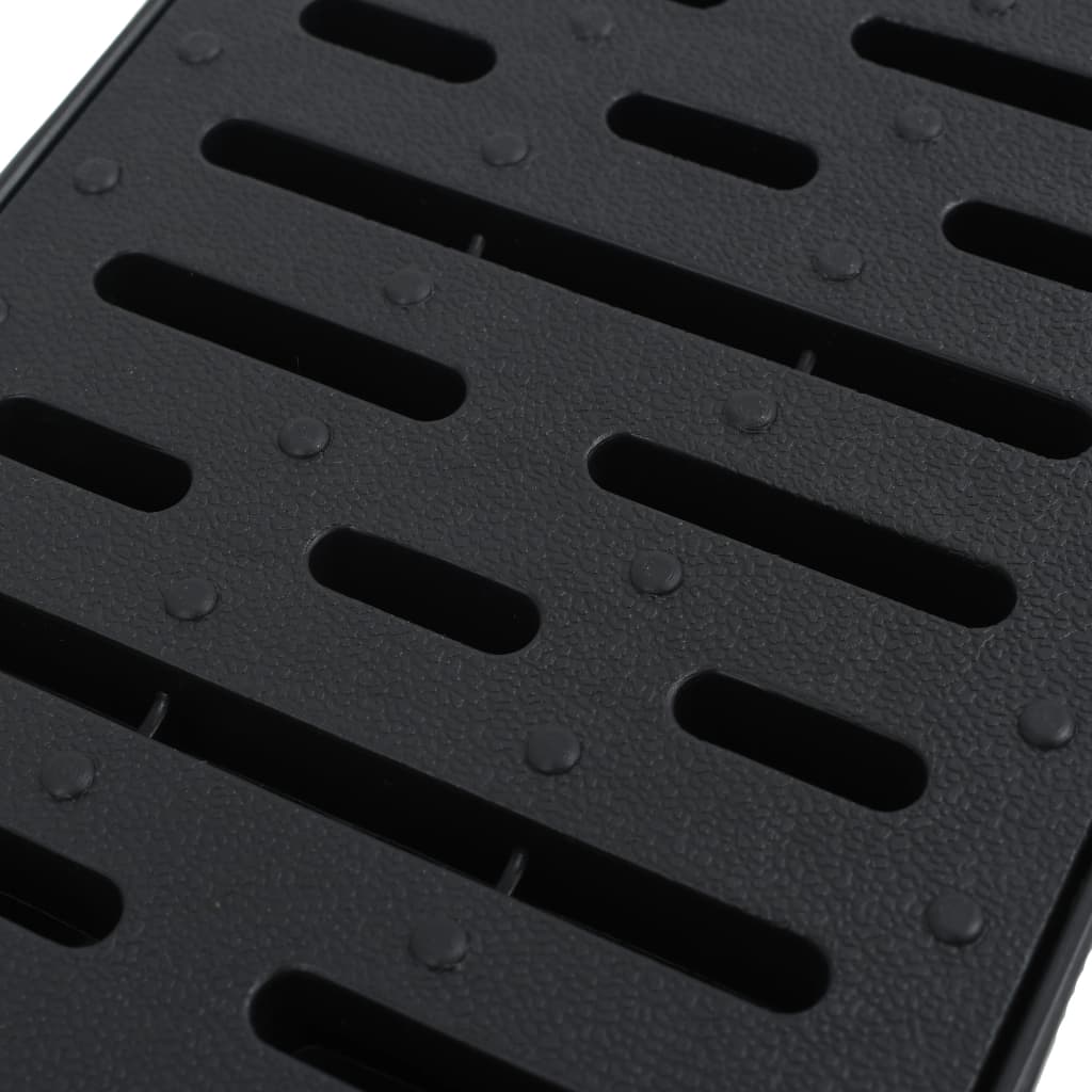 vidaXL Canale de drenaj, 2 m, plastic vidaXL Canale de drenaj, 2 m, plastic
