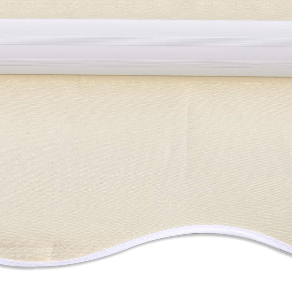 vidaXL Copertină reglabilă acționată manual, 300 cm, crem vidaXL Copertină reglabilă acționată manual, 300 cm, crem