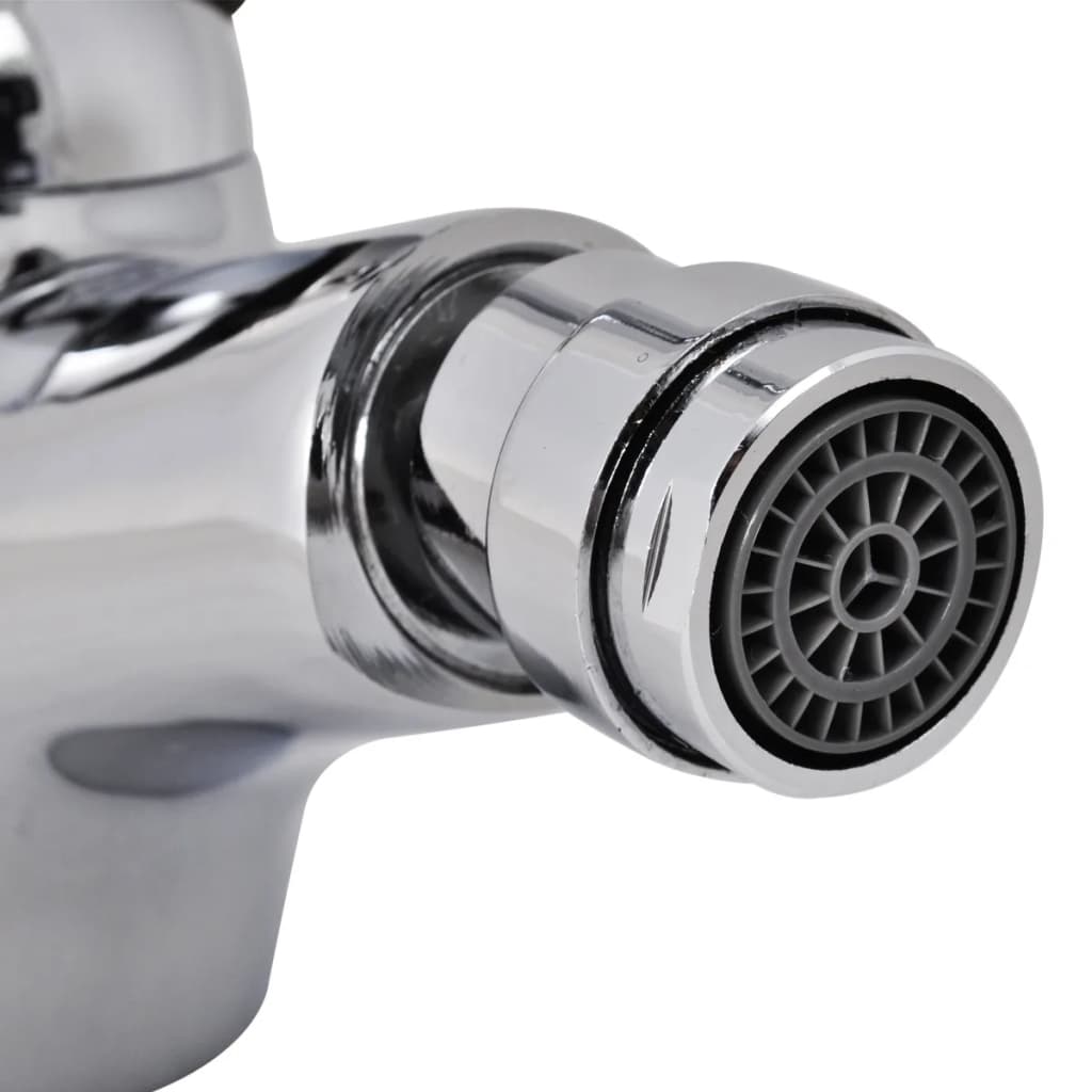 vidaXL Baterii bideu baie, 2buc., crom vidaXL Baterii bideu baie, 2buc., crom