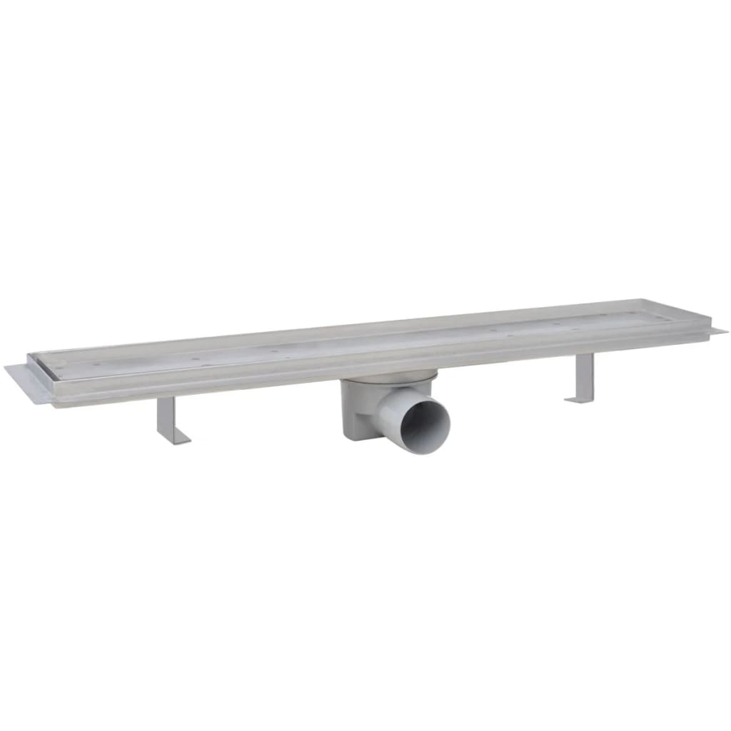 vidaXL Rigolă liniară de duș 2 buc., 630 x 140 mm, oțel inoxidabil vidaXL Rigolă liniară de duș 2 buc., 630 x 140 mm, oțel inoxidabil