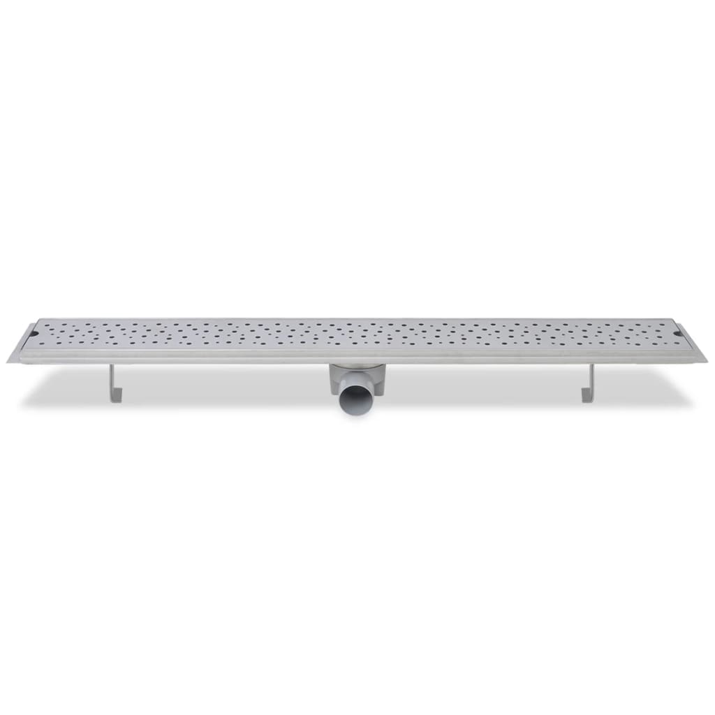 vidaXL Rigolă liniară de duș 2 buc. 930x140 mm oțel inoxidabil bule vidaXL Rigolă liniară de duș 2 buc. 930x140 mm oțel inoxidabil bule