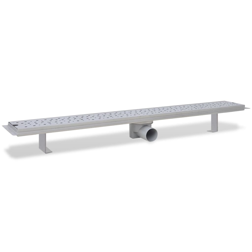 vidaXL Rigolă liniară de duș 2 buc. 930x140 mm oțel inoxidabil bule vidaXL Rigolă liniară de duș 2 buc. 930x140 mm oțel inoxidabil bule