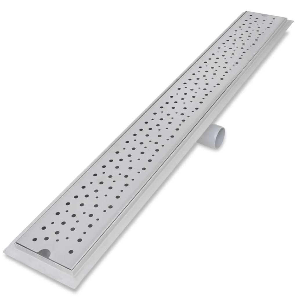 vidaXL Rigolă liniară de duș 2 buc. 930x140 mm oțel inoxidabil bule vidaXL Rigolă liniară de duș 2 buc. 930x140 mm oțel inoxidabil bule