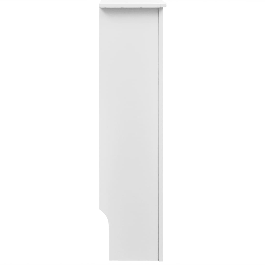 vidaXL Mască de calorifer, 2 buc., alb, 112 cm, MDF vidaXL Mască de calorifer, 2 buc., alb, 112 cm, MDF