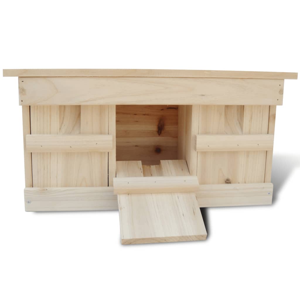 vidaXL Case de vrăbii, 2 buc., 44 x 15,5 x 21,5 cm, lemn