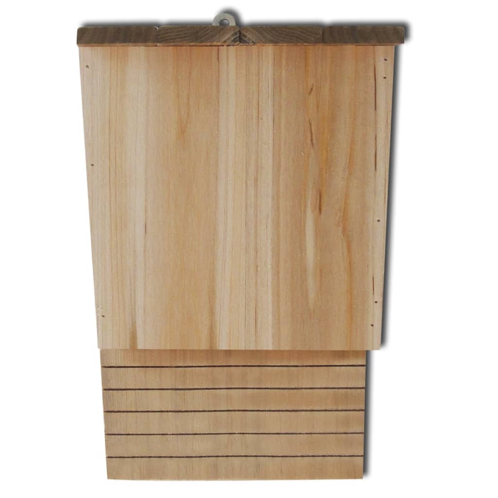 vidaXL Căsuțe de lilieci, 4 buc., 22 x 12 x 34 cm, lemn