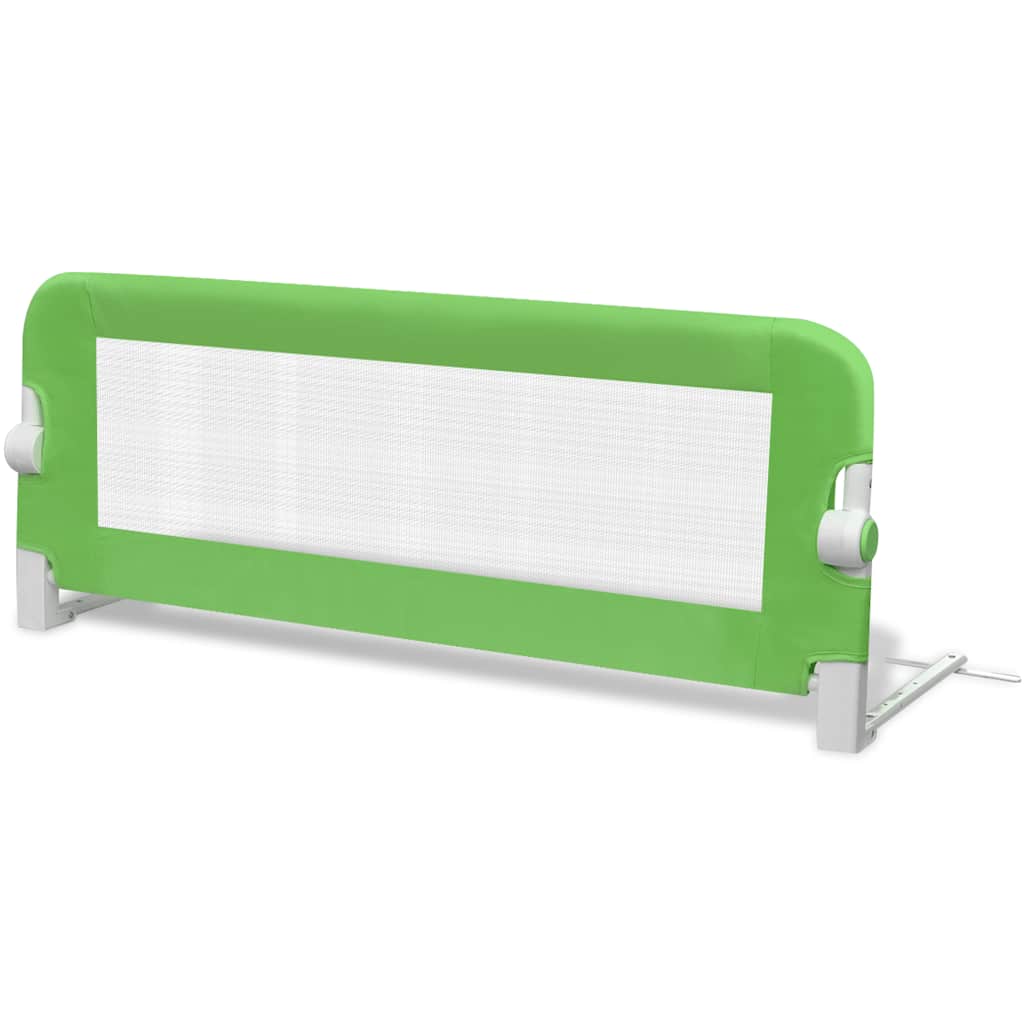 vidaXL Balustradă de protecție pat copii, 2 buc., verde, 102x42 cm vidaXL Balustradă de protecție pat copii, 2 buc., verde, 102x42 cm