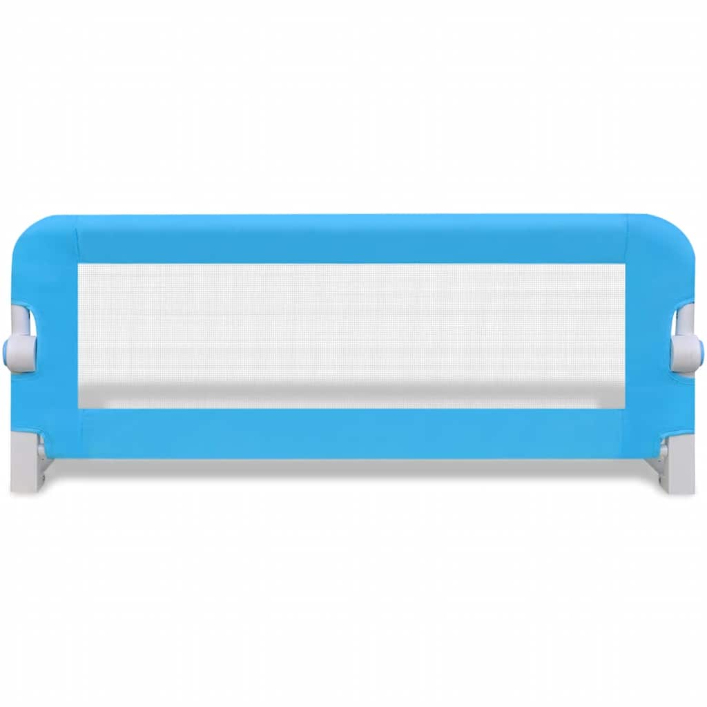 vidaXL Balustradă de protecție pat copii, 2 buc., albastru, 102x42 cm vidaXL Balustradă de protecție pat copii, 2 buc., albastru, 102x42 cm