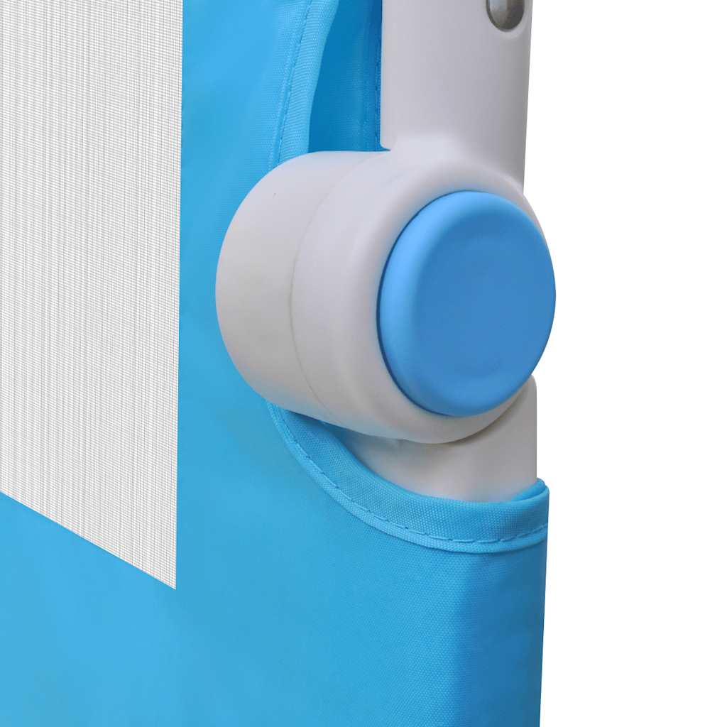 vidaXL Balustradă de protecție pat copii, 2 buc., albastru, 102x42 cm vidaXL Balustradă de protecție pat copii, 2 buc., albastru, 102x42 cm