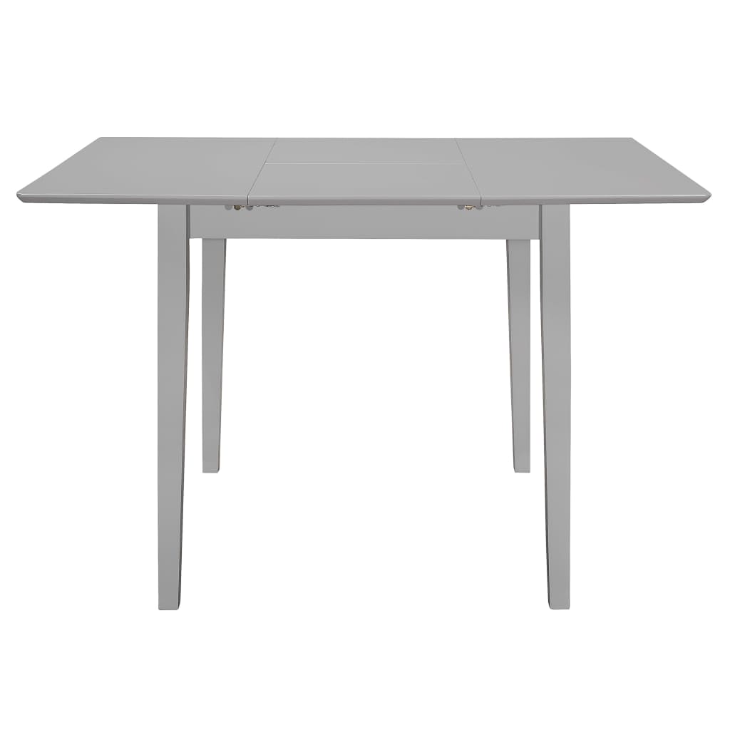 vidaXL Set mobilier de bucătărie, 5 piese, gri, MDF