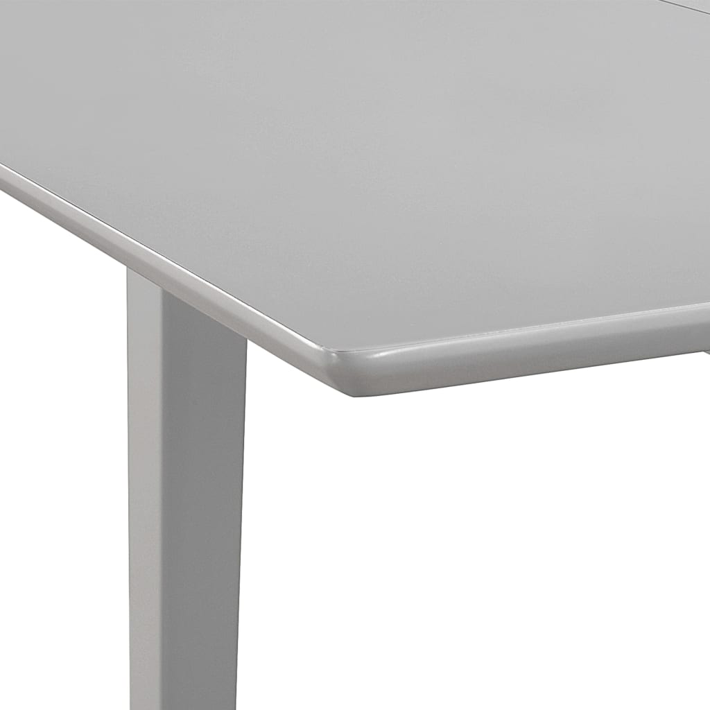vidaXL Set mobilier de bucătărie, 5 piese, gri, MDF
