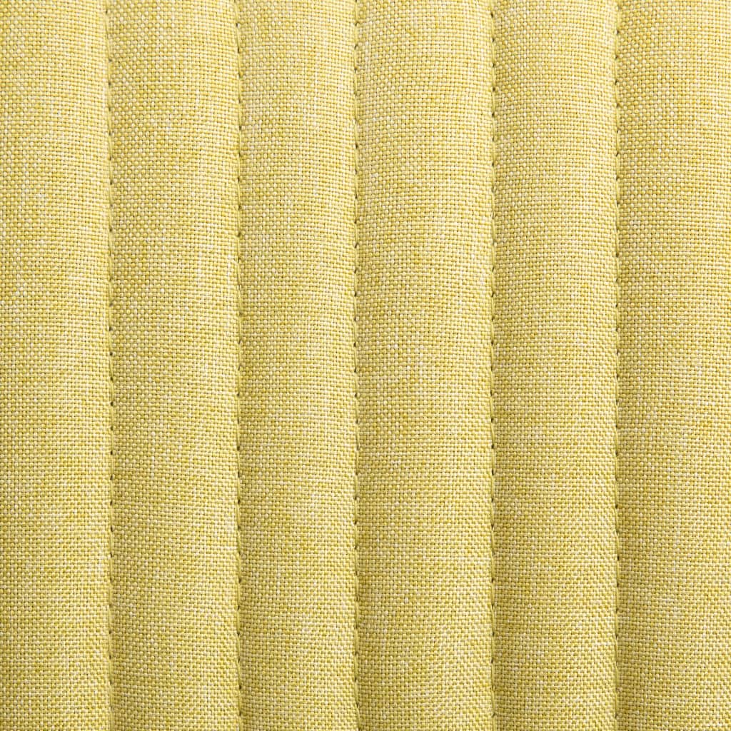 vidaXL Scaune de bucătărie, 4 buc., verde, material textil vidaXL Scaune de bucătărie, 4 buc., verde, material textil