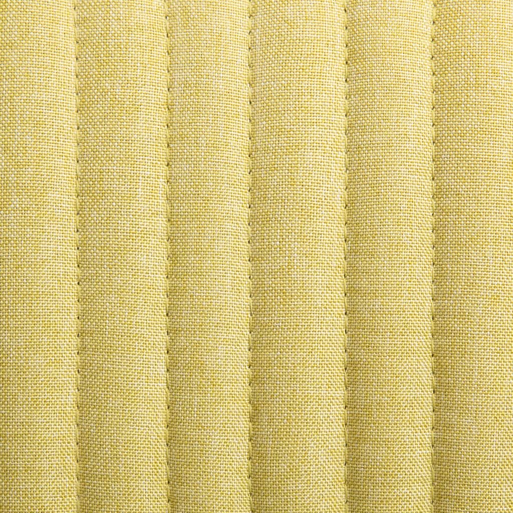 vidaXL Scaune de bucătărie, 6 buc, verde, material textil vidaXL Scaune de bucătărie, 6 buc, verde, material textil