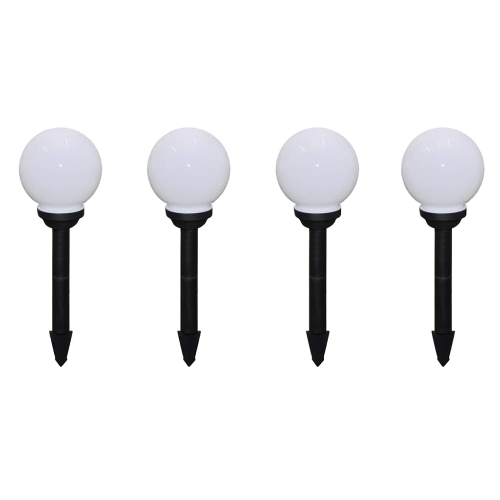 vidaXL Lămpi de exterior pentru alee LED 8 buc. 15 cm, cu țăruș de sol vidaXL Lămpi de exterior pentru alee LED 8 buc. 15 cm, cu țăruș de sol