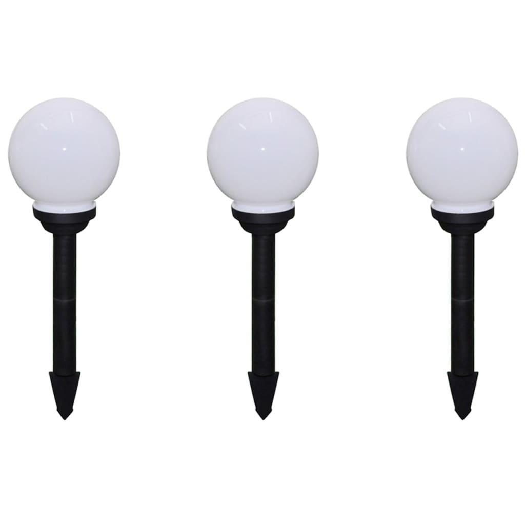 vidaXL Lămpi de exterior pentru alee LED 6 buc. 20 cm, cu țăruș de sol vidaXL Lămpi de exterior pentru alee LED 6 buc. 20 cm, cu țăruș de sol