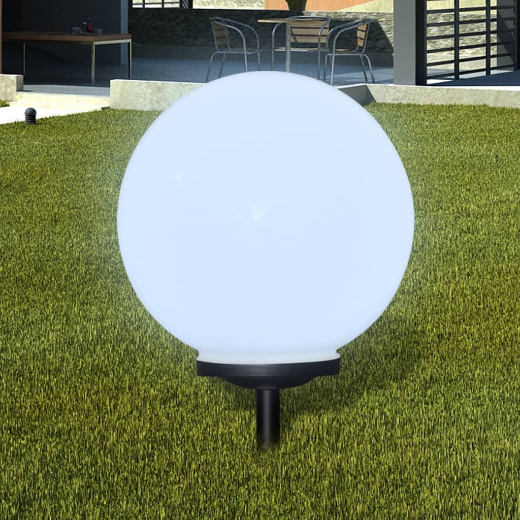 vidaXL Lămpi de exterior pentru alee LED 2 buc. 40 cm, cu țăruș de sol vidaXL Lămpi de exterior pentru alee LED 2 buc. 40 cm, cu țăruș de sol