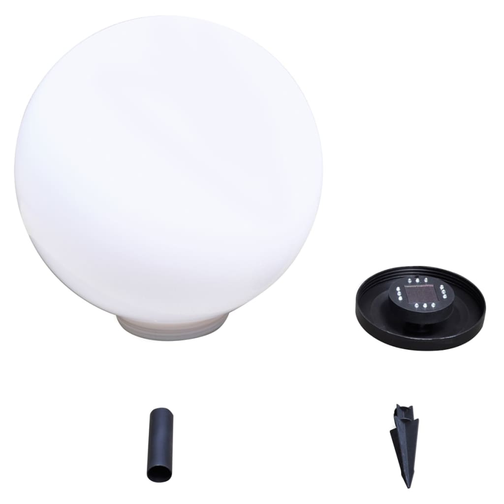 vidaXL Lămpi de exterior pentru alee LED 2 buc. 50 cm, cu țăruș de sol