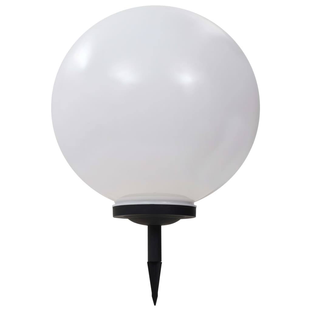 vidaXL Lămpi solare de exterior, 2 buc., 50 cm, RGB, sferic, LED vidaXL Lămpi solare de exterior, 2 buc., 50 cm, RGB, sferic, LED