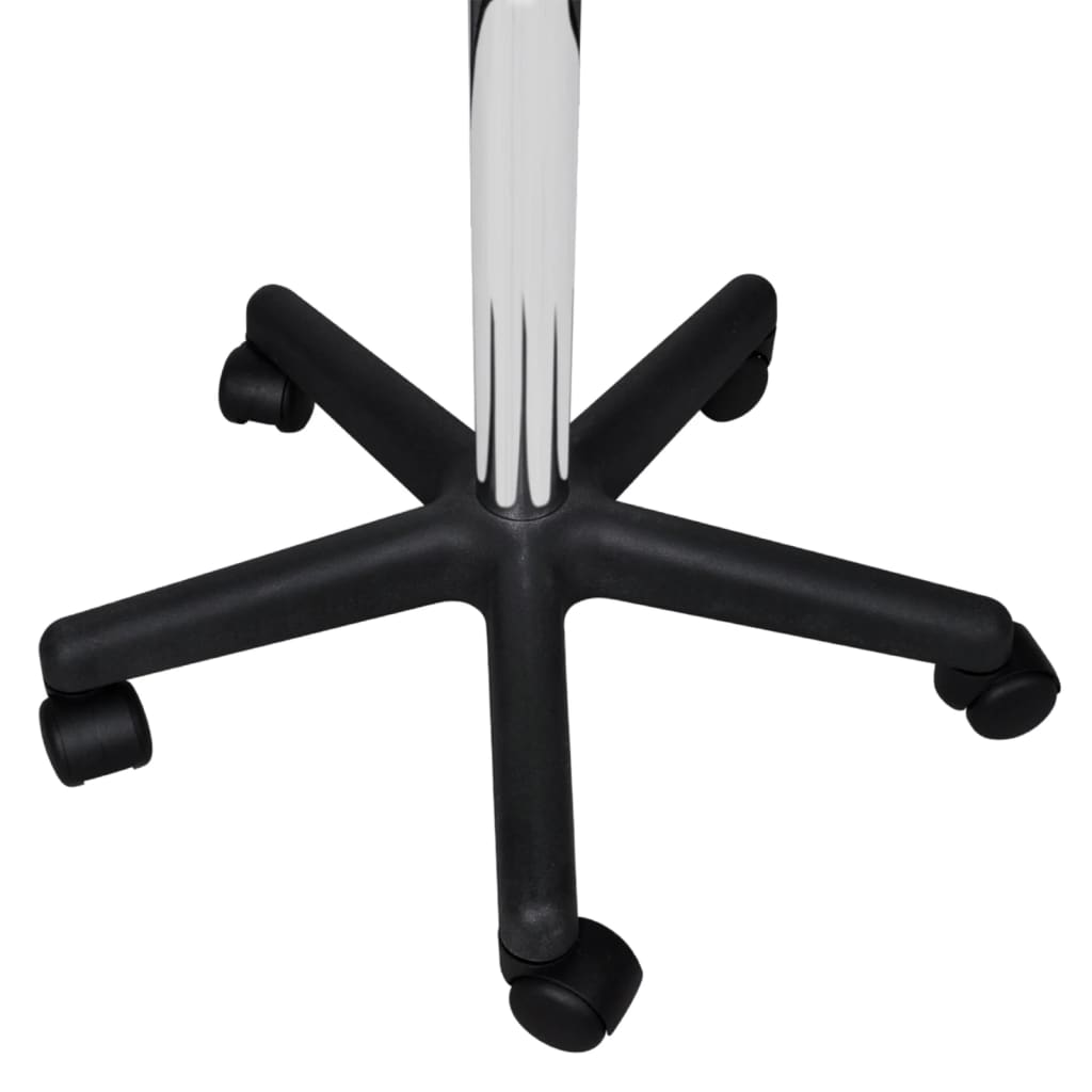 vidaXL Taburete de birou, 2 buc., negru, 35,5x84 cm, piele ecologică vidaXL Taburete de birou, 2 buc., negru, 35,5x84 cm, piele ecologică