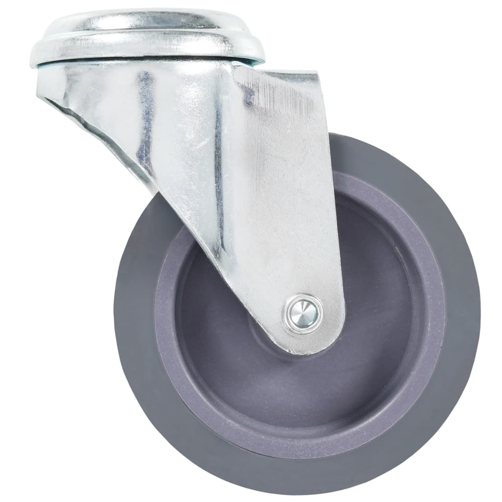 vidaXL Roți pivotante cu gaură pentru șurub, 12 buc., 75 mm vidaXL Roți pivotante cu gaură pentru șurub, 12 buc., 75 mm