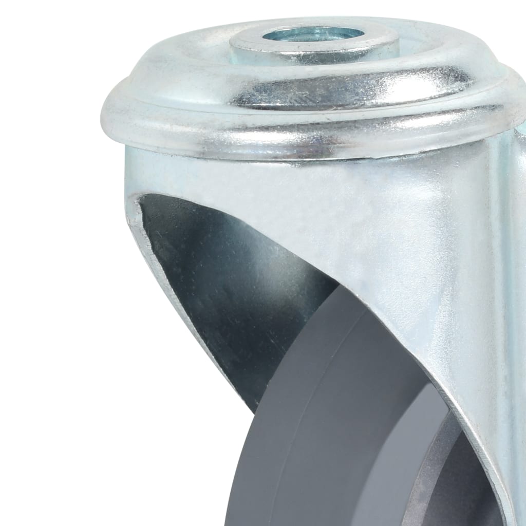 vidaXL Roți pivotante cu gaură pentru șurub, 8 buc., 100 mm vidaXL Roți pivotante cu gaură pentru șurub, 8 buc., 100 mm