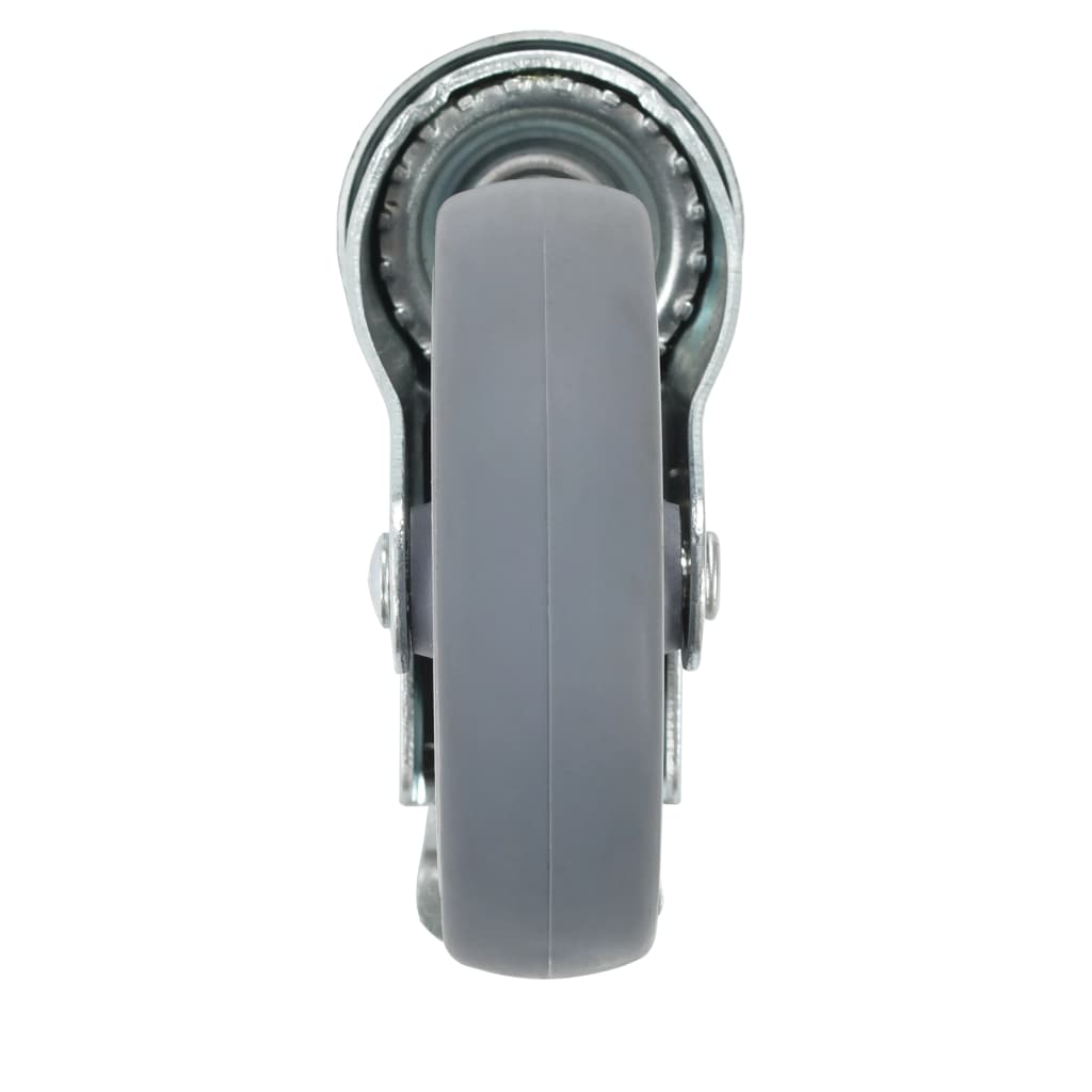vidaXL Roți pivotante cu gaură pentru șurub, 24 buc., 100 mm vidaXL Roți pivotante cu gaură pentru șurub, 24 buc., 100 mm