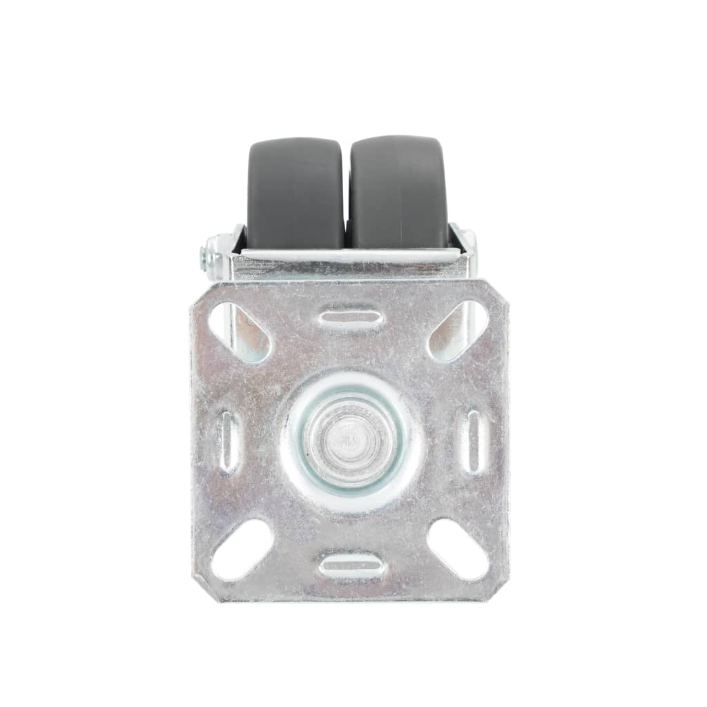vidaXL Roți pivotante duble, 32 buc., 50 mm vidaXL Roți pivotante duble, 32 buc., 50 mm