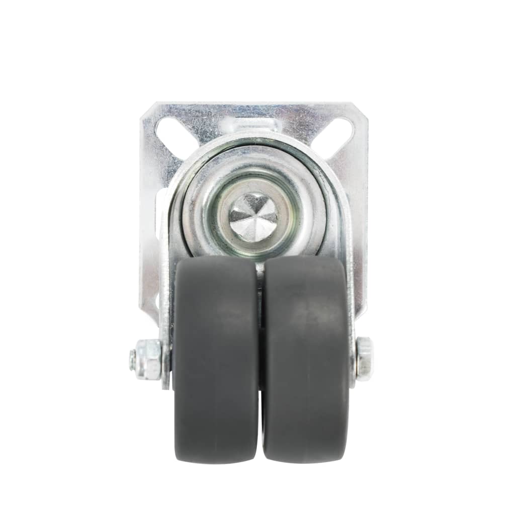 vidaXL Roți pivotante duble, 32 buc., 50 mm vidaXL Roți pivotante duble, 32 buc., 50 mm