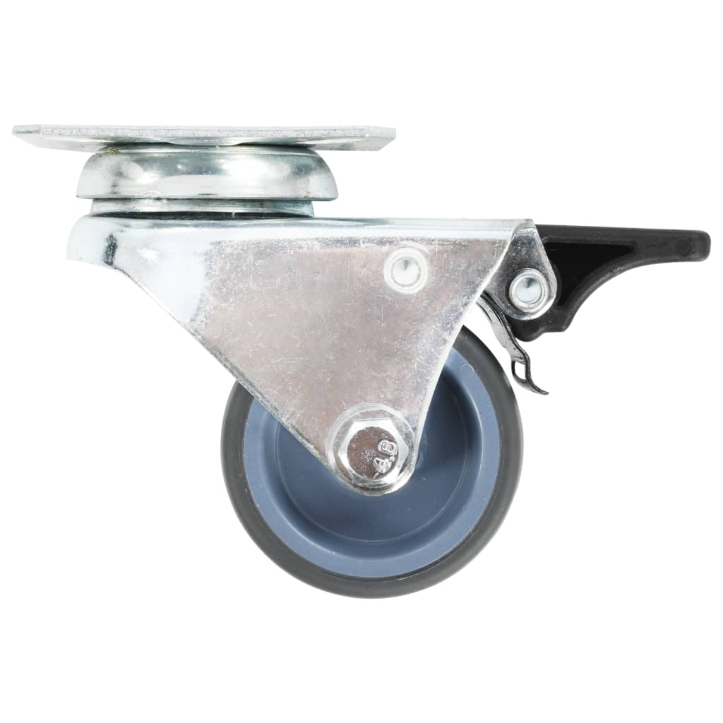 vidaXL Roți pivotante duble, 8 buc., 50 mm vidaXL Roți pivotante duble, 8 buc., 50 mm