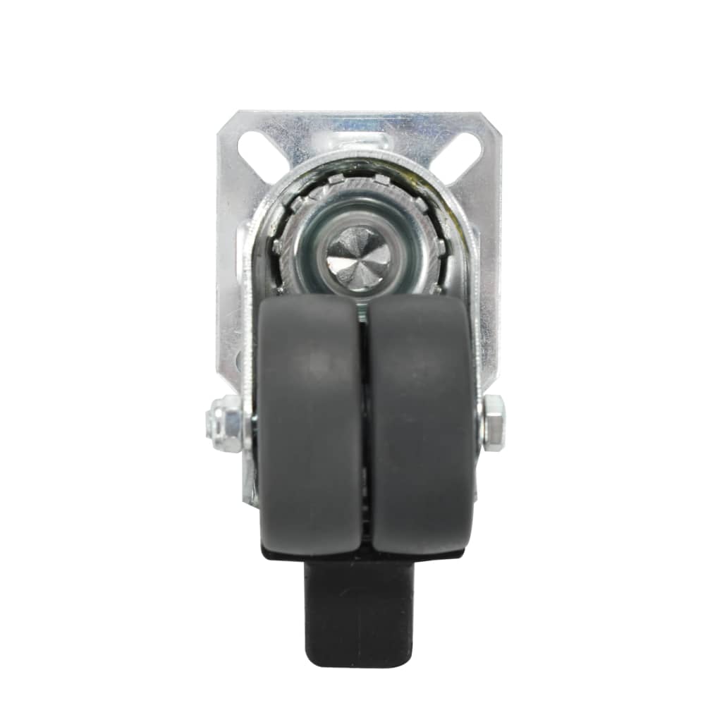 vidaXL Roți pivotante duble, 8 buc., 50 mm vidaXL Roți pivotante duble, 8 buc., 50 mm