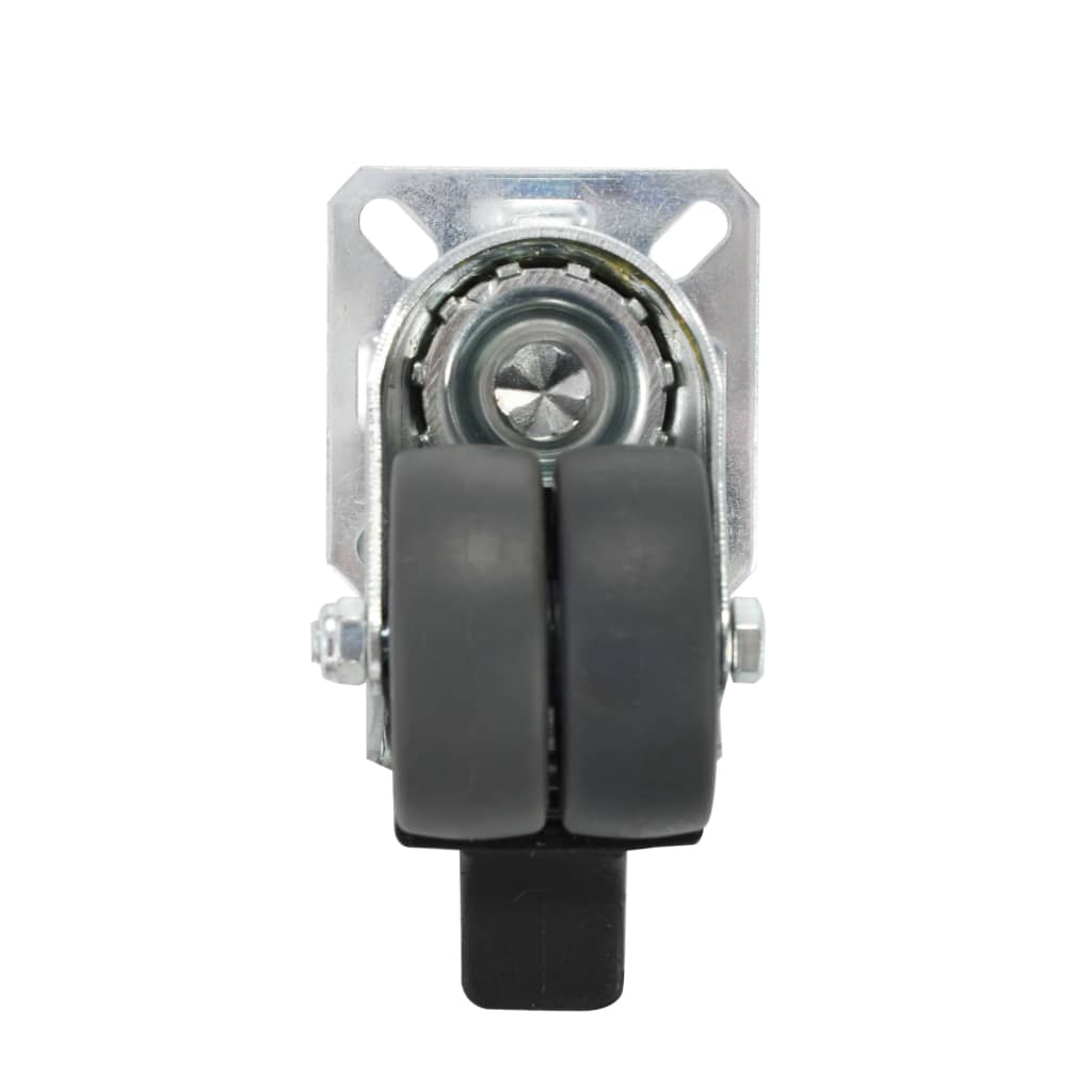 vidaXL Roți pivotante duble, 32 buc., 50 mm vidaXL Roți pivotante duble, 32 buc., 50 mm