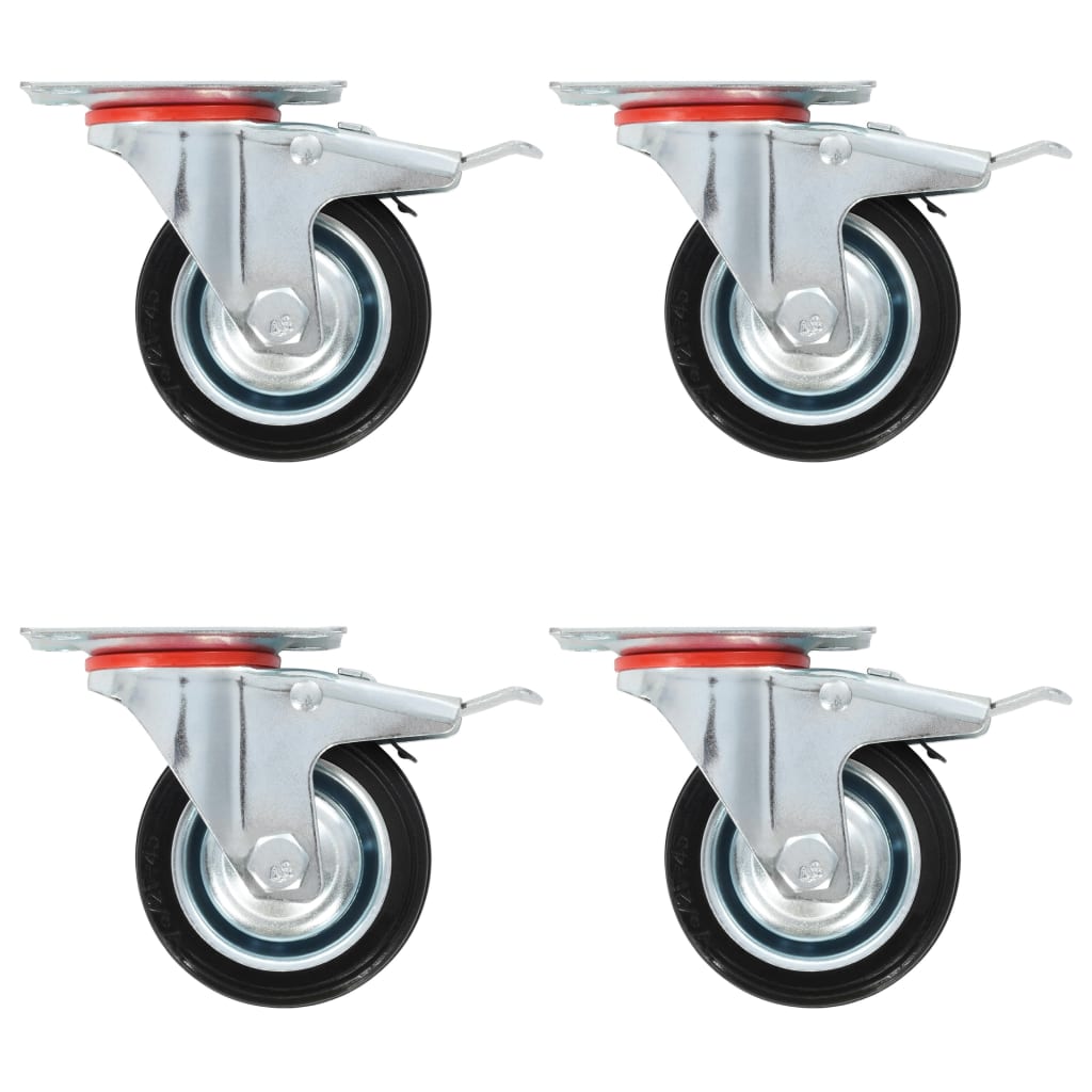 vidaXL Roți pivotante, 16 buc., 75 mm vidaXL Roți pivotante, 16 buc., 75 mm