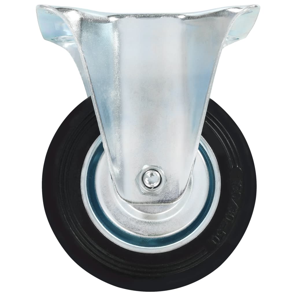 vidaXL Roți fixe, 8 buc., 100 mm vidaXL Roți fixe, 8 buc., 100 mm