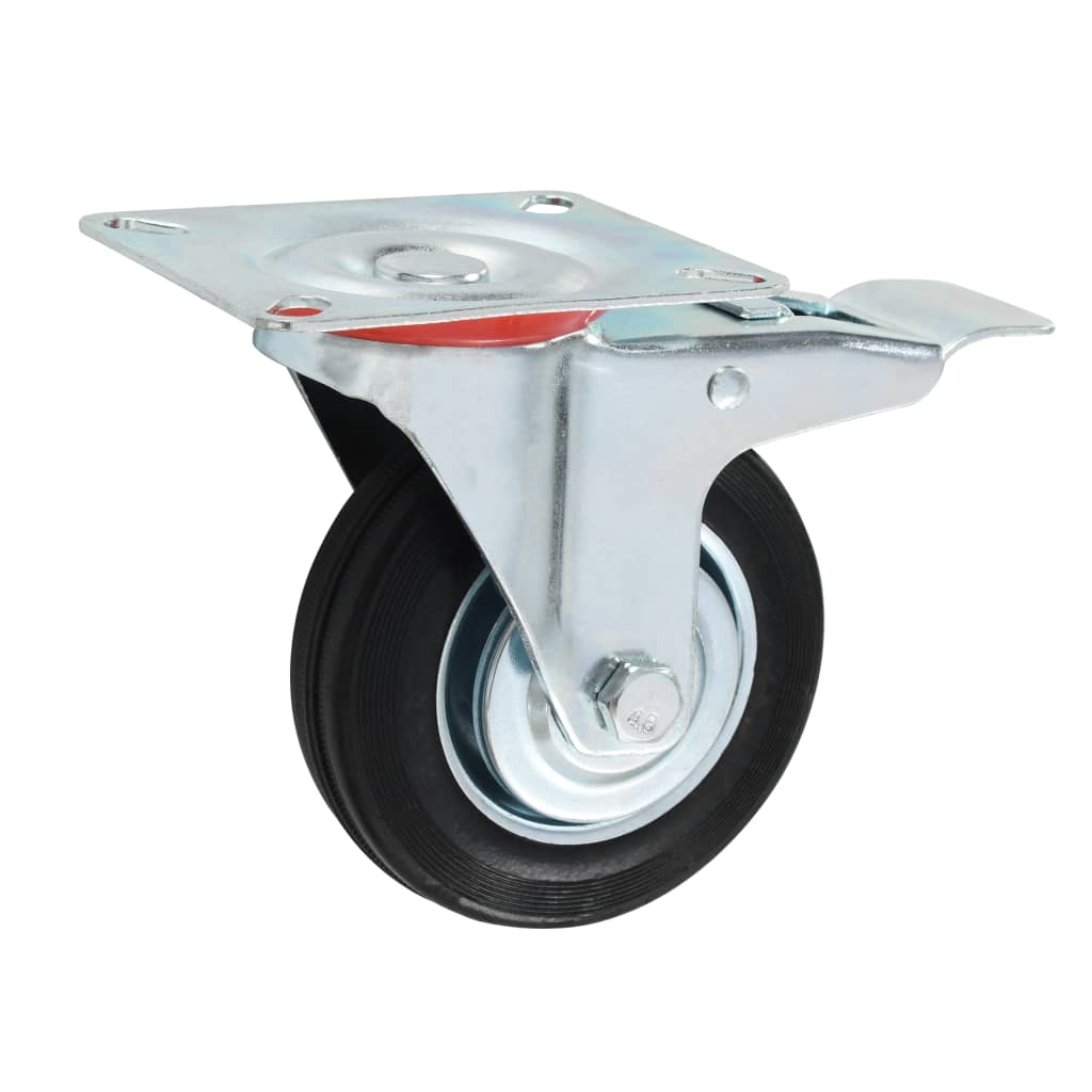 vidaXL Roți pivotante, 8 buc., 100 mm vidaXL Roți pivotante, 8 buc., 100 mm