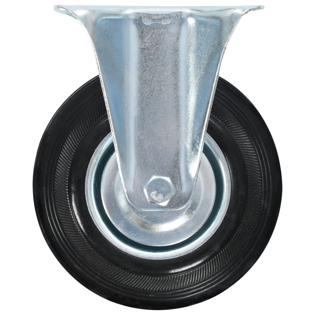 vidaXL Roți fixe, 12 buc., 125 mm vidaXL Roți fixe, 12 buc., 125 mm